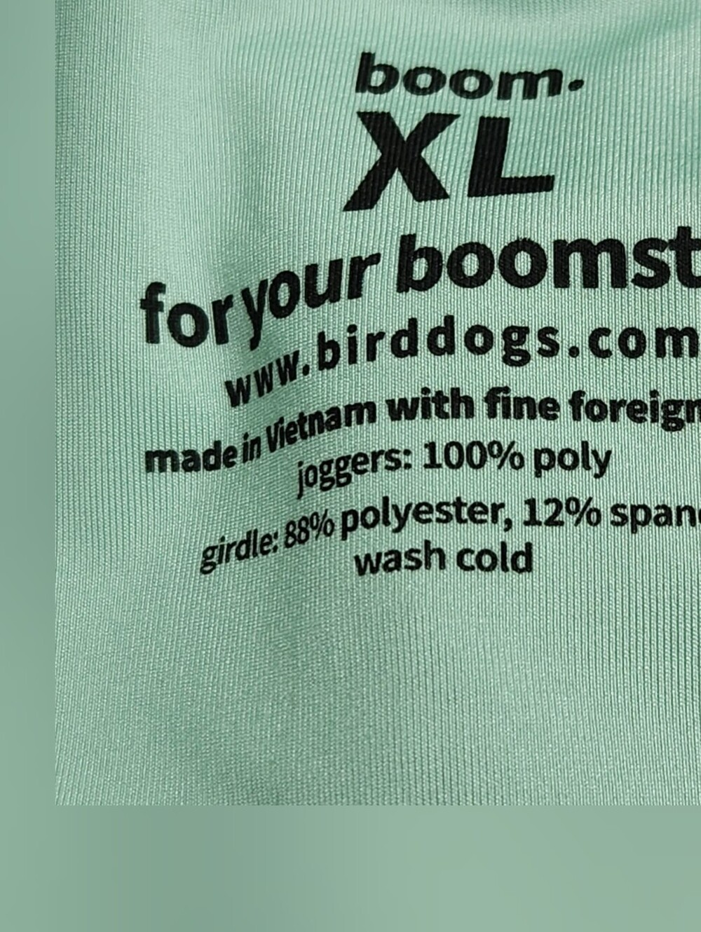 Birddogs Boom For Your Boomstick Black Pants Lined Mens Size XL Extra Large - Picture 10 of 10